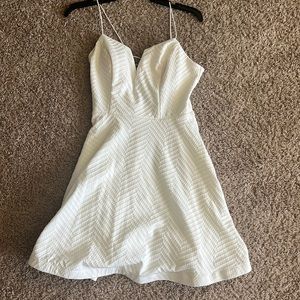 white dress